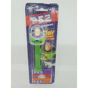 Disney Buzz Lightyear Vintage Pez Dispenser with Candy New in Package